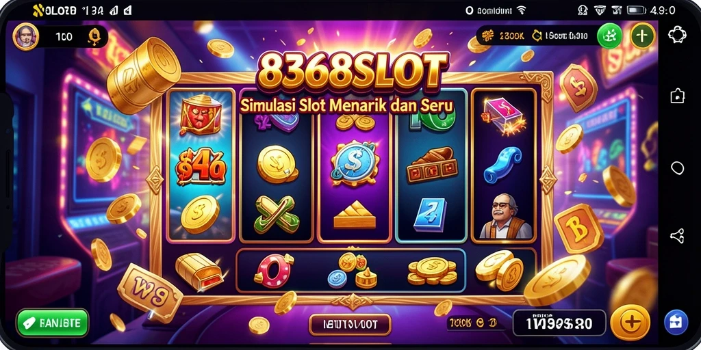 Tampilan menarik dari permainan slot 8368SLOT yang memikat.