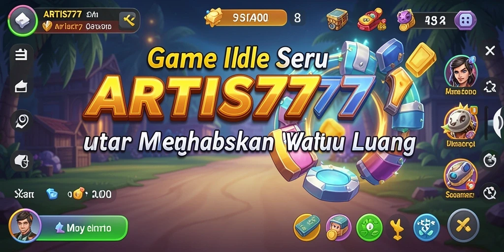 Tampilan gameplay ARTIS777 yang menarik dan sederhana saat bermain Idle.