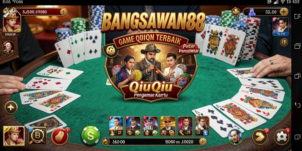 Tampilan gameplay seru BANGSAWAN88 saat bermain QiuQiu.