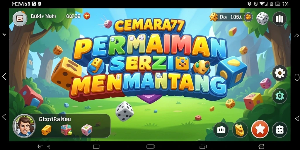 Tampilan gameplay menarik dari CEMARA77 dengan puzzle menantang.