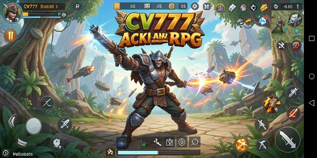 Tampilan menarik gameplay ARPG CV777 yang menantang.