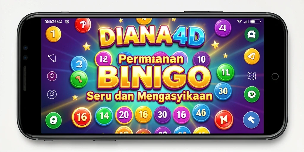Tampilan menarik dari gameplay Bingo DIANA4D