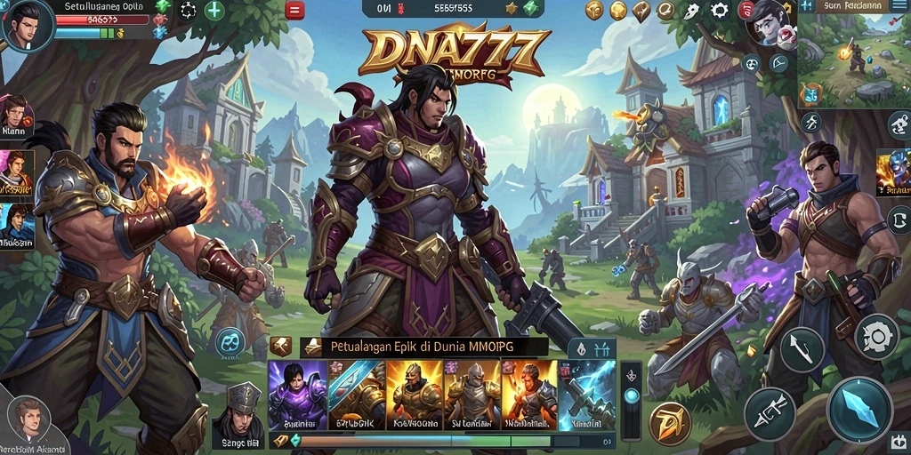 Tampilan menakjubkan dari gameplay DNA777 dengan aksi yang mendebarkan.
