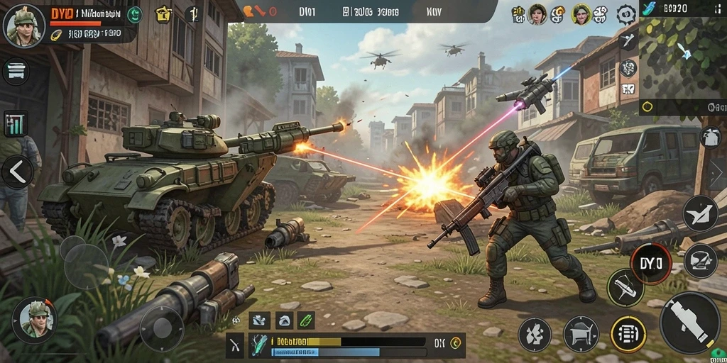 Screenshot DYO1 menampilkan gameplay menarik dengan tampilan strategi mendalam.
