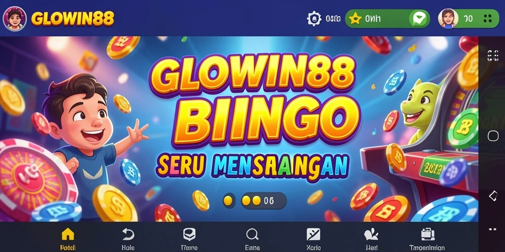 Gameplay GLOWIN88 yang seru dengan banyak pilihan bingo.