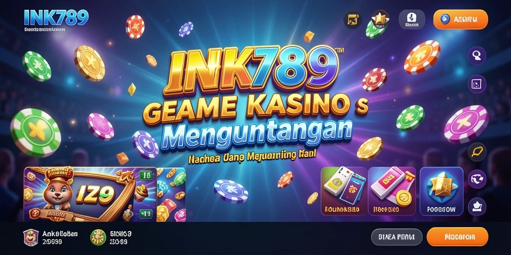 Screenshot gameplay INK789 yang menampilkan aksi kasino yang mendebarkan.