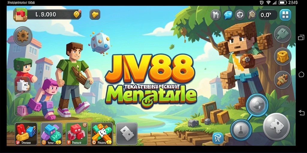 Screenshot gameplay JV88 dengan teka-teki menarik dan tantangan seru.