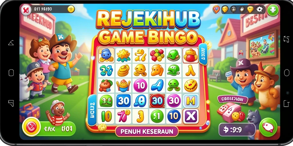 Tampilan gameplay seru dalam REJEKIHUB yang menarik perhatian.