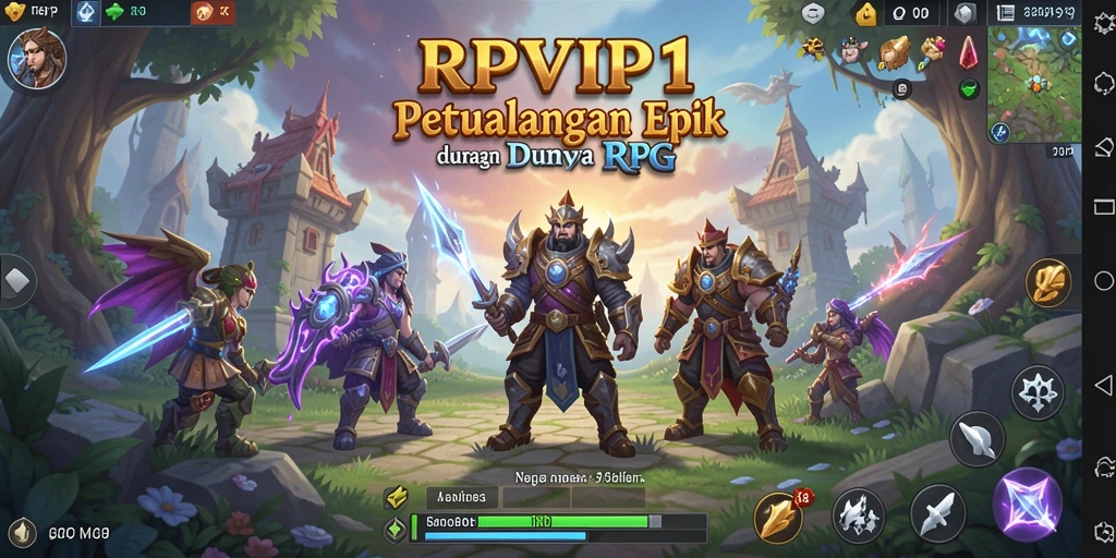 Tampilan menarik dari gameplay RPVIP1 yang penuh aksi.
