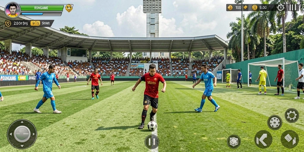 Tampilan gameplay RSNGAME yang mendebarkan dan seru.
