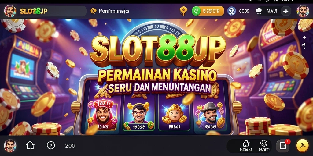 Tampilan gameplay SLOT88JP yang menarik dengan efek visual menawan.