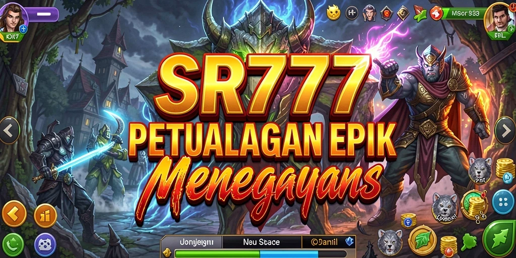 Tampilan gameplay yang seru dan menegangkan dalam SR777.