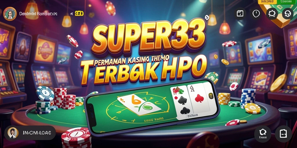 Tampilan gameplay SUPER33 dengan fitur menarik dan antarmuka intuitif.