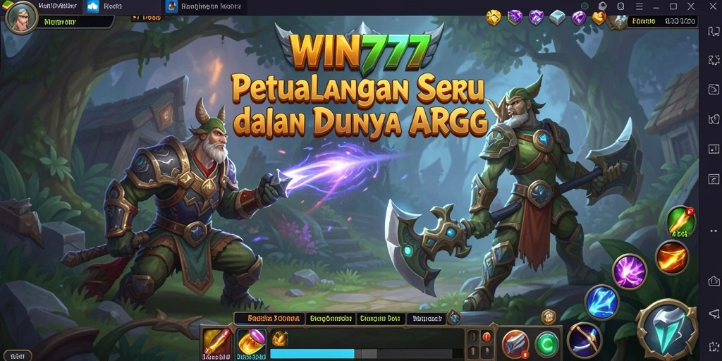 Gameplay seru dalam WIN777 dengan aksi ARPG yang mendebarkan.