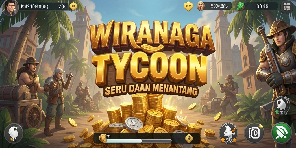 Tampilan gameplay WIRANAGA yang menarik dan interaktif.